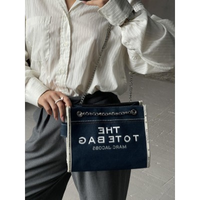 Сумка женская Марк Джейкобс темно-синий Marc Jacobs  Bag Denim Small