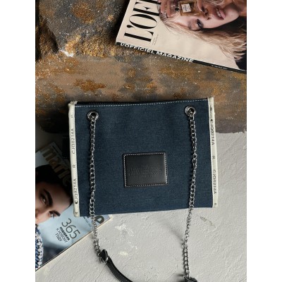 Сумка женская Марк Джейкобс синий Marc Jacobs  Bag Denim Small