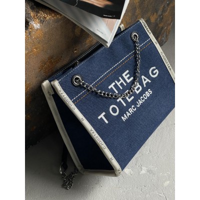 Сумка женская Марк Джейкобс синий Marc Jacobs  Bag Denim Small