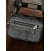Чоловічі сумки Coach Academy Crossbody Signature Canvas через плече чорний Коуч