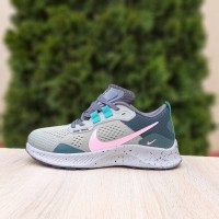 Nike Pegasus Trail Серые с зеленым, Размер 36
