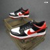 Nike SB Dunk Low Pro Белые с черным с красным, Размер 36