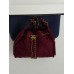 Сумка жіноча Chanel 25 Small Handbag Premium бордовий замша Шанель торба