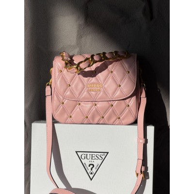 Сумка женская Guess Triana Flap Shoulder розовый через плече Гесс Триана Сумка женская Guess Triana Flap Shoulder розовый через плече Гесс Триана
