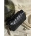 Жіноча сумка Coach Tabby Shoulder Bag 26 срібло чорний через плече Коуч