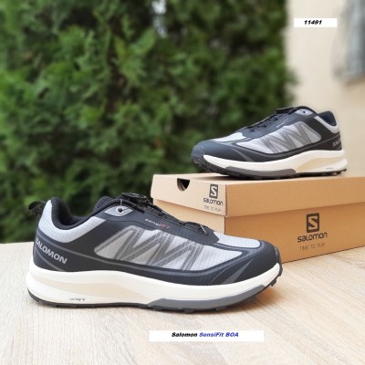 Salomon SensiFit BOA світло сірі з чорним, Розмір 41