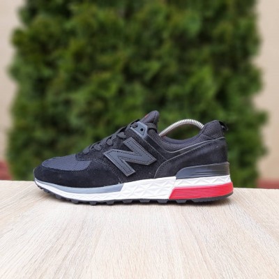 New Balance 574 Чорні з червоним, Розмір 42 New Balance 574 Чорні з червоним, Розмір 42