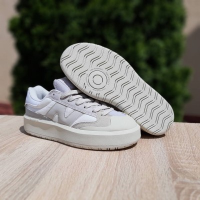 New Balance CT302 светло-бежевые с серым, Размер 36