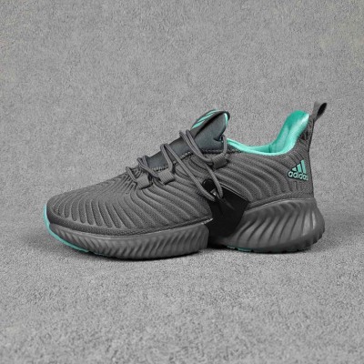 Adidas Alphabounce Instinct сірі з бірюзою, Розмір 38