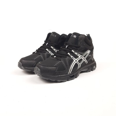 Asics Gel-Kahana 8 High черные с белым, Размер 37