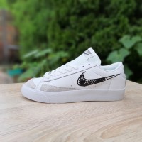 Nike blazer low белые с черным, Размер 38