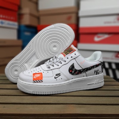 Nike Air Force 1 '07 PRM Just Do It білі, Розмір 37