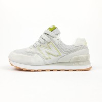 New Balance 574 Classic бежеві з гірчицею, Розмір 39