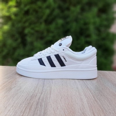 Adidas CAMPUS x Bad Bunny Білі з чорним, Розмір 40 Adidas CAMPUS x Bad Bunny Білі з чорним, Розмір 40