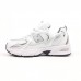 New Balance 530 білі з сріблом, Розмір 38