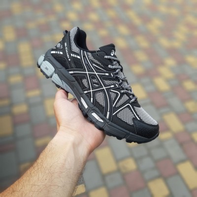 Asics GEL Kahana 8 чорні з білим, Розмір 39