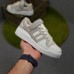 Adidas Forum молочні з сірим біла пятка, Розмір 37