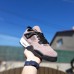 Nike Air Jоrdan 4 высокие сиреневые на черной, Размер 39