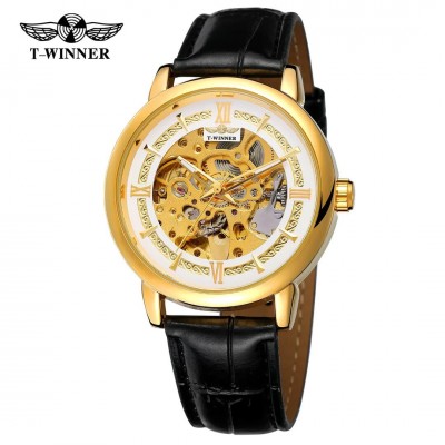 Forsining 8173 Gold-White Leather Forsining 8173 Gold-White Leather