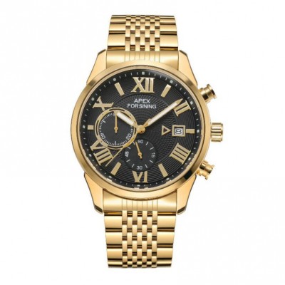 Forsining 8304 Gold-Black Steel Forsining 8304 Gold-Black Steel