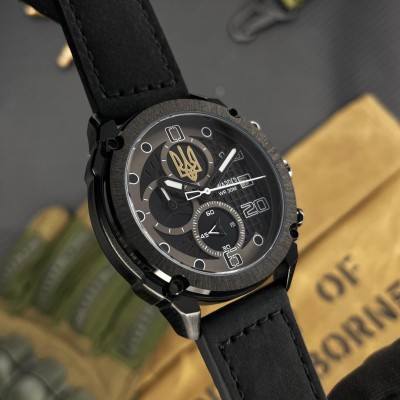 Awarder 016 Тризуб золото All Black