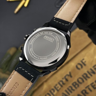 Awarder 016 Тризуб золото All Black