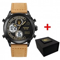 Patriot 017BKLTBN Трезубец злотый Black-Light Brown