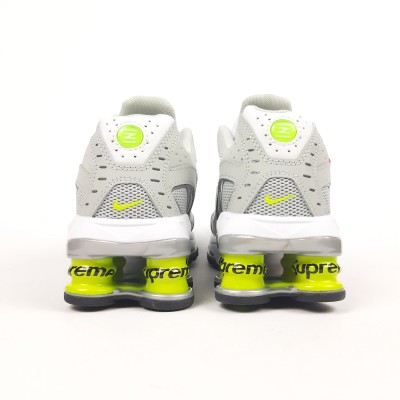 Nike Shox Ride 2 Supreme білі з сірим та салатовим, Розмір 36