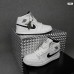Nike Air Jordan 1 білі з чорним, Розмір 38