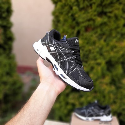 Asics Gel Kahana 8 Черные на белом, Размер 36