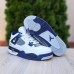 Nike Air Jordan 4 Білі з синім, Розмір 39