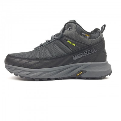 Merrell Float Pro ВЕЛИКАНИ високі сірі з салатовим, Розмір 47 Merrell Float Pro ВЕЛИКАНИ високі сірі з салатовим, Розмір 47