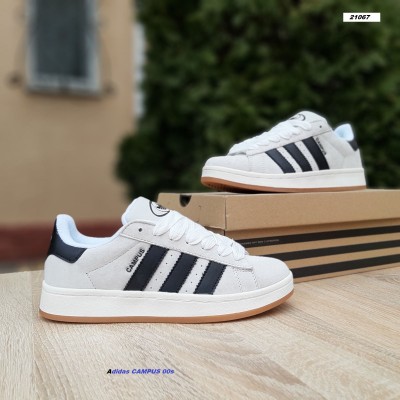 Adidas CAMPUS 00s бежевые с черным, Размер 39