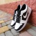 Nike Air Jordan 1 low белые с черным, Размер 36
