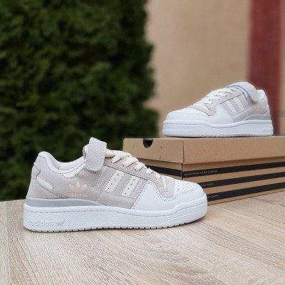 Adidas Forum молочні з сірим сіра пятка, Розмір 37