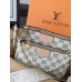 Сумка Луї Вітон 3 в 1 Louis Vuitton, клатч через плече бежева клітка