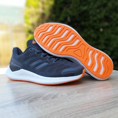 Adidas Ventania серые с оранжевым, Размер 45