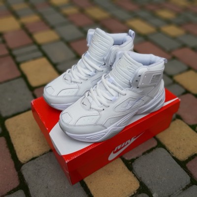 Nike M2K Tekno високі Білі з сірим, Розмір 36
