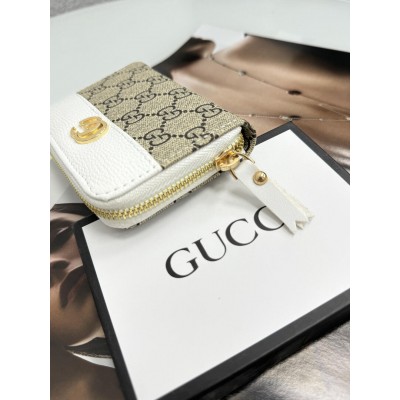 Кошелек Gucci женский Гуччи белый мини