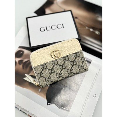 Кошелек Gucci женский Гуччи молочный мини Кошелек Gucci женский Гуччи молочный мини