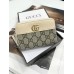 Гаманець Gucci жіночий Гуччі молочний міні