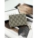 Гаманець Gucci жіночий Гуччі молочний міні