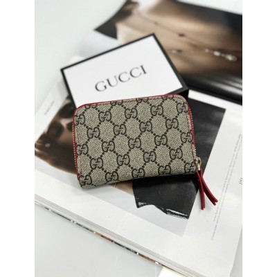 Гаманець Gucci жіночий Гуччі червоний міні