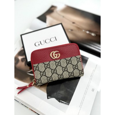 Кошелек Gucci женский Гуччи красный мини Кошелек Gucci женский Гуччи красный мини