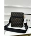 Чоловіча сумка месенджер Guess через коричневий плече Гесс