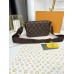 Сумка Louis Vuitton крос-боді коричневий класичний через плече Луї Вітон