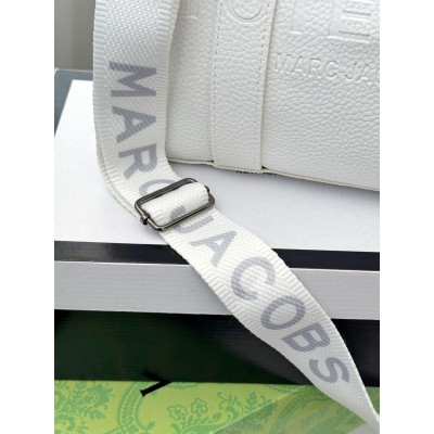 Сумка жіноча Марк Джейкобс шопер білий Marc Jacobs Tote Bag великий