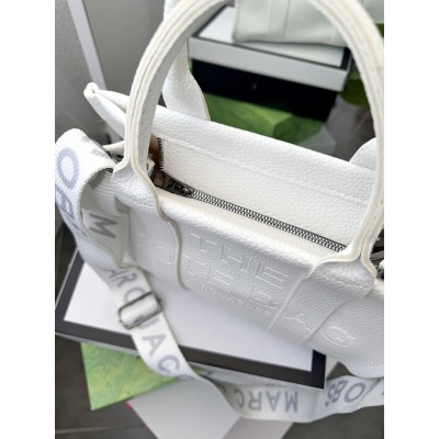 Сумка жіноча Марк Джейкобс шопер білий Marc Jacobs Tote Bag великий