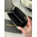 Женский кошелек Chanel белый с комплектацией большой Шанель