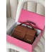 Жіноча сумка Jacquemus Le Grand Bambino коричневий крос боді Жакмюс